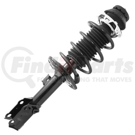 Unity Automotive 11411 Pre-assembled Complete Strut Assembly including Coil Spring, Top Mount and All Components