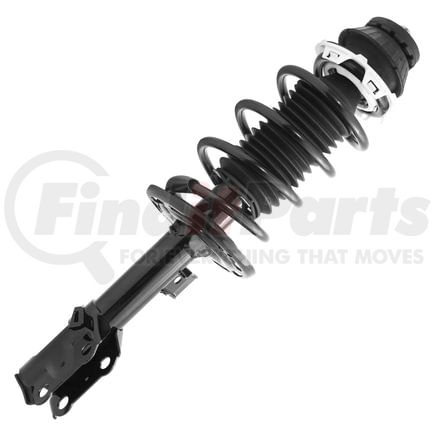 Unity Automotive 11412 Pre-assembled Complete Strut Assembly including Coil Spring, Top Mount and All Components