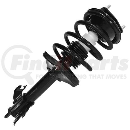 Unity Automotive 11433 Pre-assembled Complete Strut Assembly including Coil Spring, Top Mount and All Components