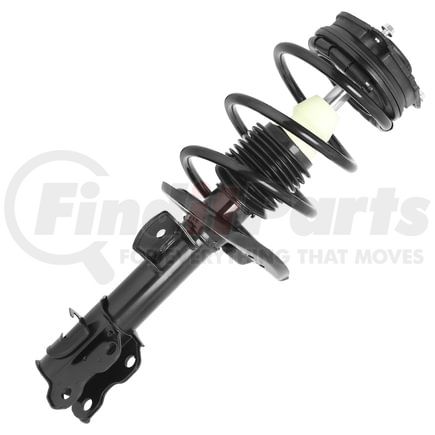 Unity Automotive 11456 Pre-assembled Complete Strut Assembly including Coil Spring, Top Mount and All Components
