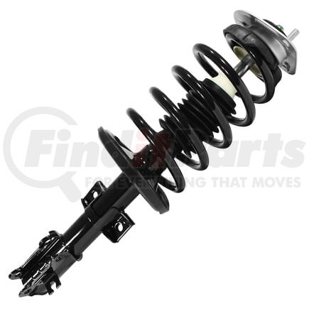 Unity Automotive 11485 Pre-assembled Complete Strut Assembly including Coil Spring, Top Mount and All Components