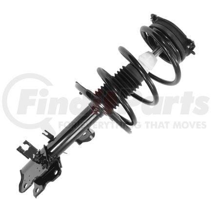 Unity Automotive 11487 Pre-assembled Complete Strut Assembly including Coil Spring, Top Mount and All Components