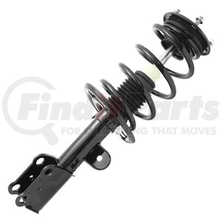 Unity Automotive 11547 Pre-assembled Complete Strut Assembly including Coil Spring, Top Mount and All Components