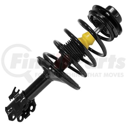 Unity Automotive 11551 Pre-assembled Complete Strut Assembly including Coil Spring, Top Mount and All Components