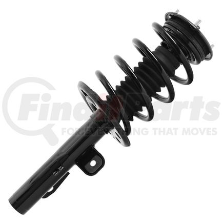 Unity Automotive 11545 Pre-assembled Complete Strut Assembly including Coil Spring, Top Mount and All Components