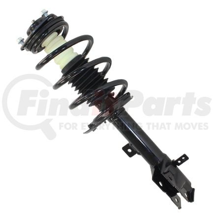 Unity Automotive 11581 Pre-assembled Complete Strut Assembly including Coil Spring, Top Mount and All Components