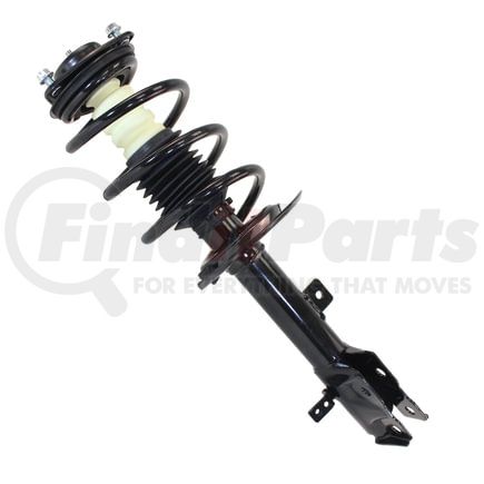 Unity Automotive 11582 Pre-assembled Complete Strut Assembly including Coil Spring, Top Mount and All Components