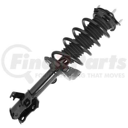 Unity Automotive 11607 Pre-assembled Complete Strut Assembly including Coil Spring, Top Mount and All Components