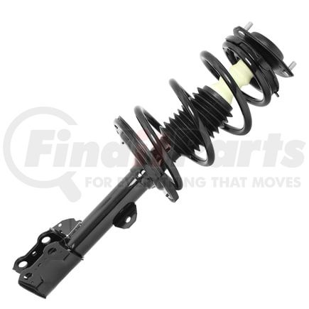 Unity Automotive 11617 Pre-assembled Complete Strut Assembly including Coil Spring, Top Mount and All Components