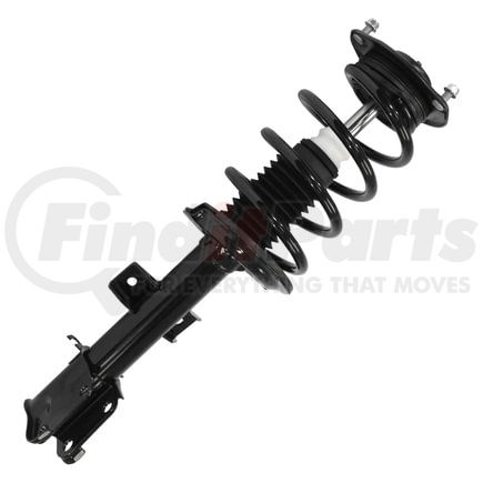 Unity Automotive 11656 Pre-assembled Complete Strut Assembly including Coil Spring, Top Mount and All Components