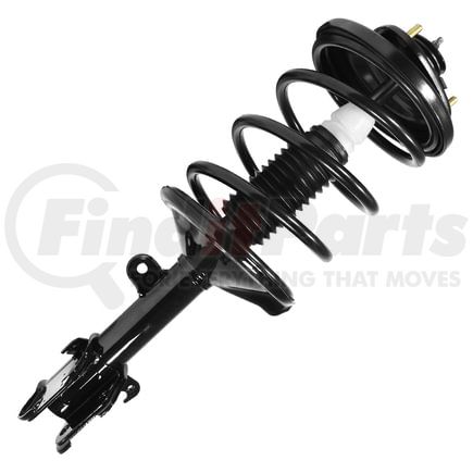 Unity Automotive 11661 Pre-assembled Complete Strut Assembly including Coil Spring, Top Mount and All Components