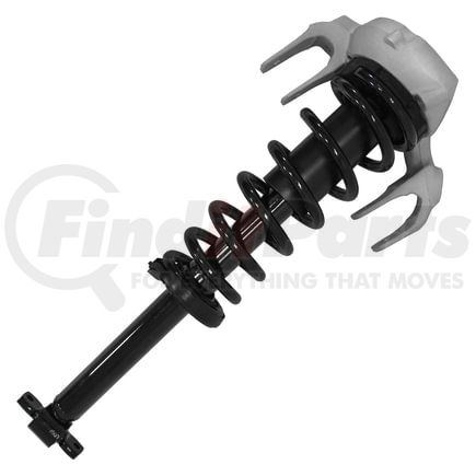 Unity Automotive 11704 Pre-assembled Complete Strut Assembly including Coil Spring, Top Mount and All Components