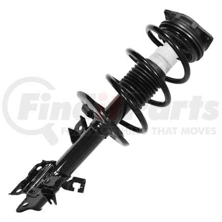 Unity Automotive 11734 Pre-assembled Complete Strut Assembly including Coil Spring, Top Mount and All Components