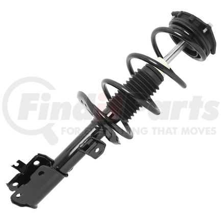 Unity Automotive 11735 Pre-assembled Complete Strut Assembly including Coil Spring, Top Mount and All Components