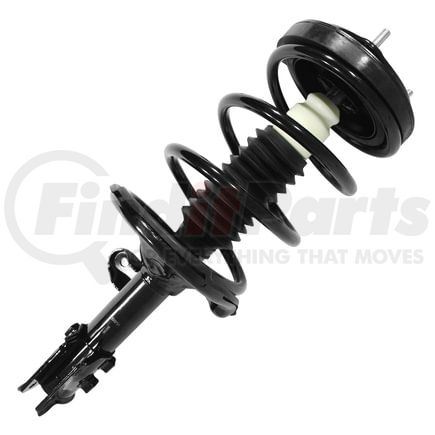 Unity Automotive 11724 Pre-assembled Complete Strut Assembly including Coil Spring, Top Mount and All Components