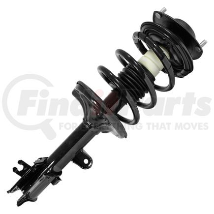 Unity Automotive 11743 Pre-assembled Complete Strut Assembly including Coil Spring, Top Mount and All Components