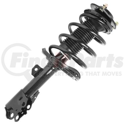 Unity Automotive 11748 Pre-assembled Complete Strut Assembly including Coil Spring, Top Mount and All Components