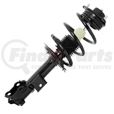 Unity Automotive 11792 Pre-assembled Complete Strut Assembly including Coil Spring, Top Mount and All Components