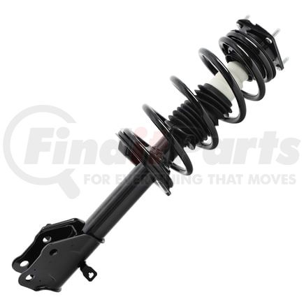 Unity Automotive 11983 Pre-assembled Complete Strut Assembly including Coil Spring, Top Mount and All Components