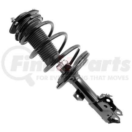 Unity Automotive 13283 Pre-assembled Complete Strut Assembly including Coil Spring, Top Mount and All Components