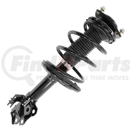 Unity Automotive 13351 Pre-assembled Complete Strut Assembly including Coil Spring, Top Mount and All Components