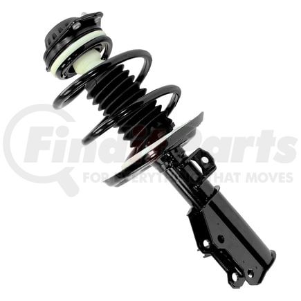 Unity Automotive 13512 Pre-assembled Complete Strut Assembly including Coil Spring, Top Mount and All Components