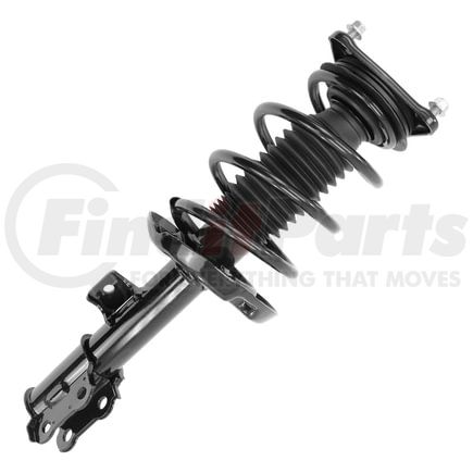 Unity Automotive 13581 Pre-assembled Complete Strut Assembly including Coil Spring, Top Mount and All Components