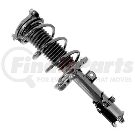 Unity Automotive 13584 Pre-assembled Complete Strut Assembly including Coil Spring, Top Mount and All Components