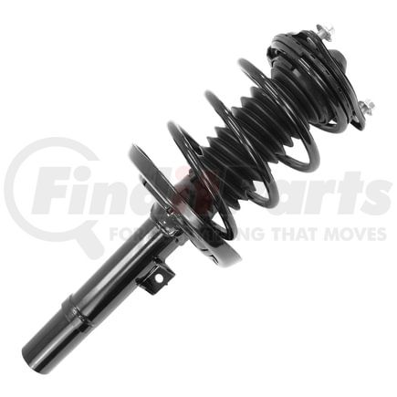 Unity Automotive 13572 Pre-assembled Complete Strut Assembly including Coil Spring, Top Mount and All Components