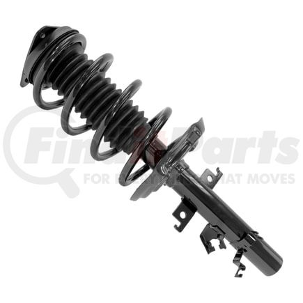 Unity Automotive 13662 Pre-assembled Complete Strut Assembly including Coil Spring, Top Mount and All Components