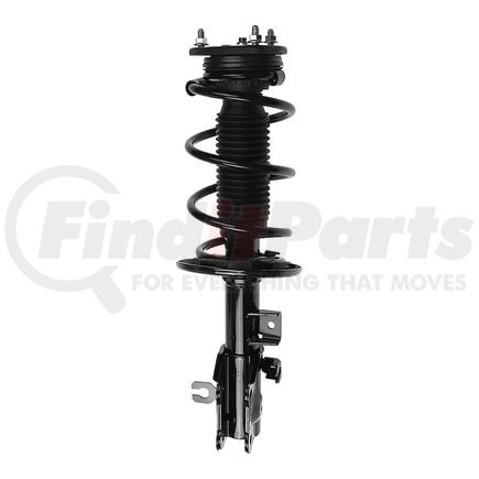 Unity Automotive 13821 Pre-assembled Complete Strut Assembly including Coil Spring, Top Mount and All Components