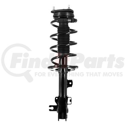 Unity Automotive 13831 Pre-assembled Complete Strut Assembly including Coil Spring, Top Mount and All Components