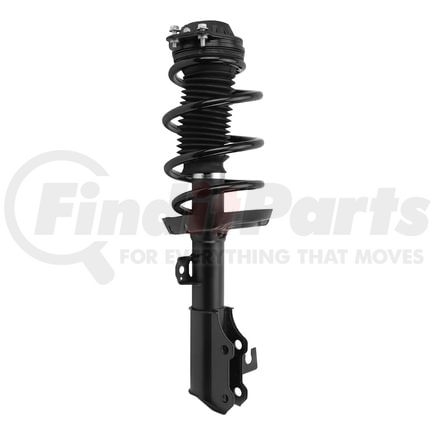 Unity Automotive 13962 Pre-assembled Complete Strut Assembly including Coil Spring, Top Mount and All Components