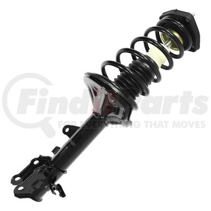 Unity Automotive 15082 Pre-assembled Complete Strut Assembly including Coil Spring, Top Mount and All Components