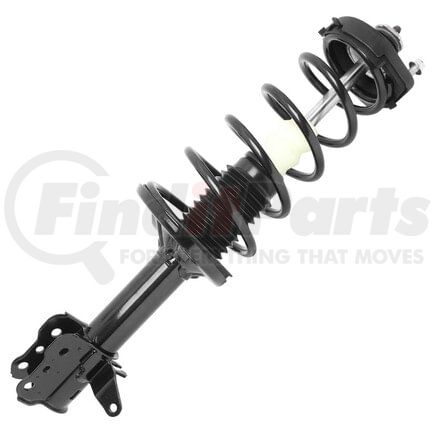 Unity Automotive 15171 Pre-assembled Complete Strut Assembly including Coil Spring, Top Mount and All Components