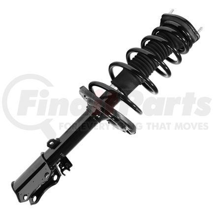 Unity Automotive 15352 Pre-assembled Complete Strut Assembly including Coil Spring, Top Mount and All Components