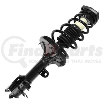 Unity Automotive 15512 Pre-assembled Complete Strut Assembly including Coil Spring, Top Mount and All Components