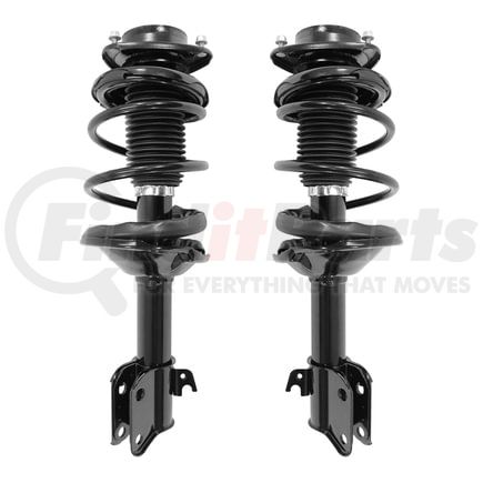 Unity Automotive 2-11195-11196-001 Front Suspension Strut and Coil Spring Assemby Set