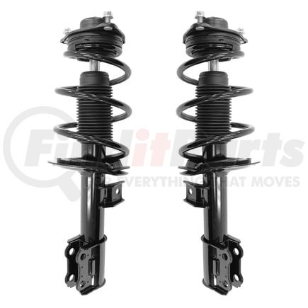 Unity Automotive 2-11167-11168-001 Front Suspension Strut and Coil Spring Assemby Set