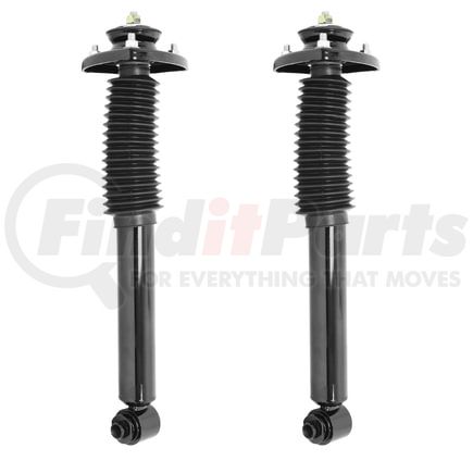 Unity Automotive 2-12-525000 Rear Shock Absorber Set; Includes Top Mount
