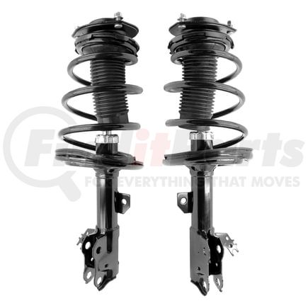 Unity Automotive 2-13283-13284-001 Front Suspension Strut and Coil Spring Assemby Set