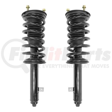 Unity Automotive 2-13443-13444-001 Front Suspension Strut and Coil Spring Assemby Set