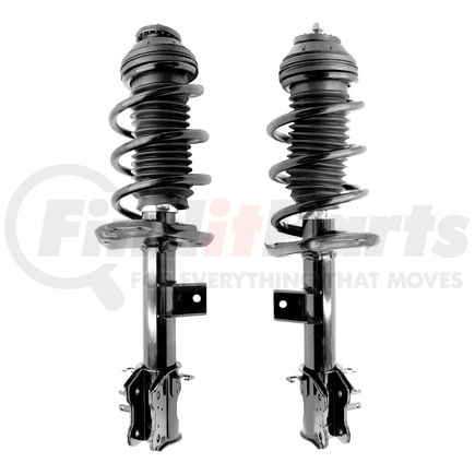 Unity Automotive 2-13551-13552-001 Front Suspension Strut and Coil Spring Assemby Set