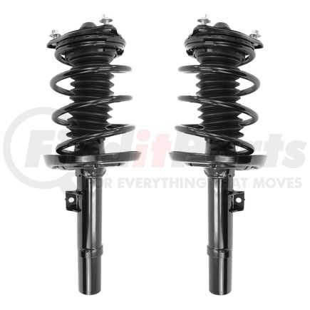 Unity Automotive 2-13571-13572-001 Front Suspension Strut and Coil Spring Assemby Set