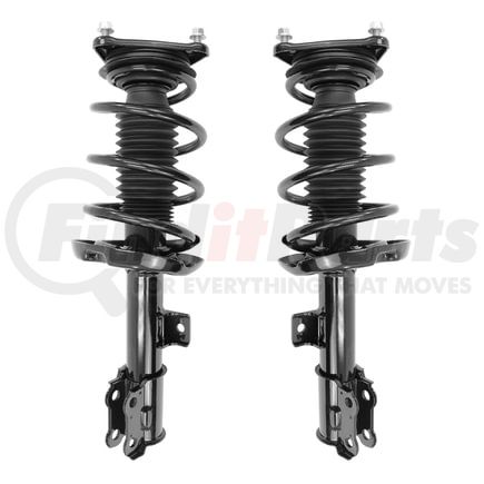 Unity Automotive 2-13581-13582-001 Front Suspension Strut and Coil Spring Assemby Set