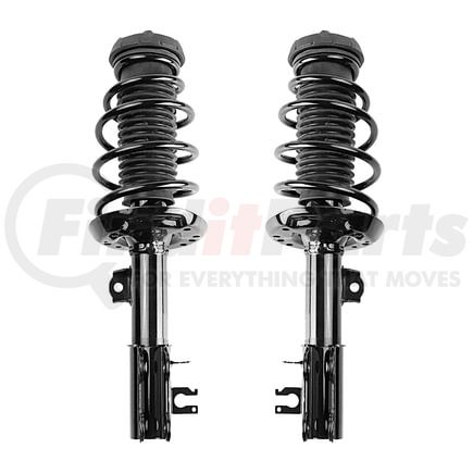 Unity Automotive 2-13781-13782-001 Pre-assembled Complete Strut Assembly including Coil Spring, Top Mount and All Components - Ready to Install - Plug and Play Installation