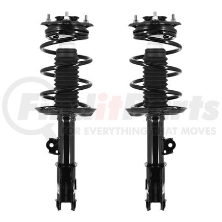 Unity Automotive 2-13901-13902-001 Pre-assembled Complete Strut Assembly including Coil Spring, Top Mount and All Components - Ready to Install - Plug and Play Installation