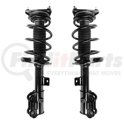 Unity Automotive 2-13911-13912-001 Pre-assembled Complete Strut Assembly including Coil Spring, Top Mount and All Components - Ready to Install - Plug and Play Installation