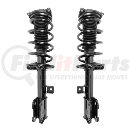 Unity Automotive 2-13851-13852-001 Pre-assembled Complete Strut Assembly including Coil Spring, Top Mount and All Components - Ready to Install - Plug and Play Installation