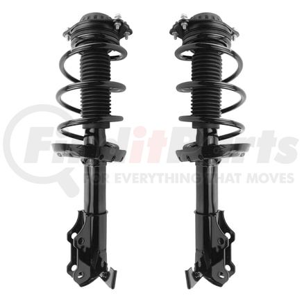 Unity Automotive 2-13983-13984-001 Pre-assembled Complete Strut Assembly including Coil Spring, Top Mount and All Components - Ready to Install - Plug and Play Installation